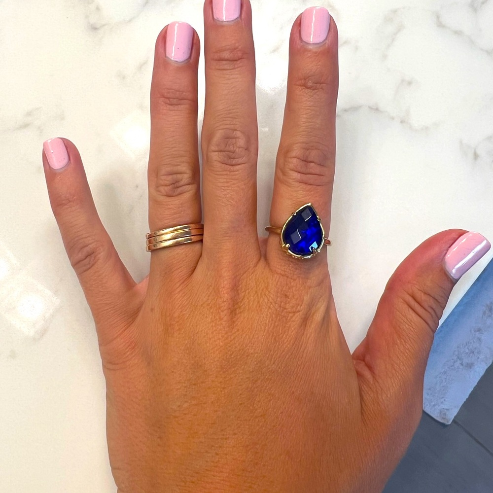 Kendra Scott Royal Blue Ring